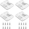 Kit balamale pentru camping Balamale din plastic pentru ladă frigorifică Instalare ușoară
