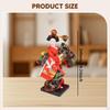 Ethnic Japanese Geisha Doll Collectible Figurine Female Statue Kimono for Home Office