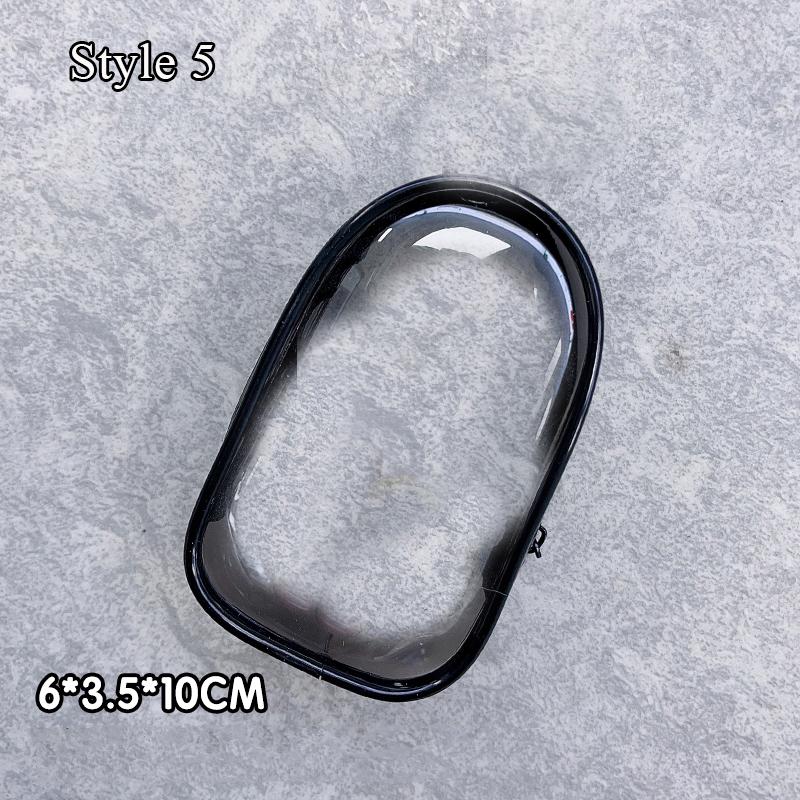 Jewelry Organizer Transparent Storage Box Pouch Mystery Box Plastic Box Cute Doll Bag Organization with Keychain Dustproof Case