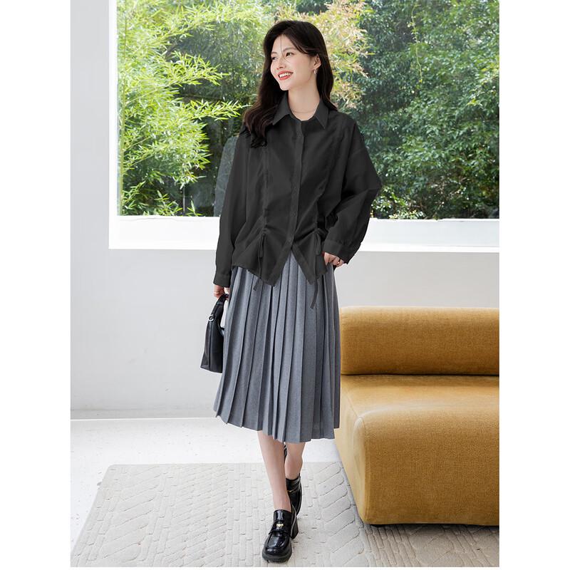 MOKANA Women's Fashion Long Sleeve Versatile Shirt
