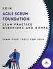 The EXIN Agile Scrum Foundation Exam Practice Questions and Dumps : Exam Prep Tests for Exin Book