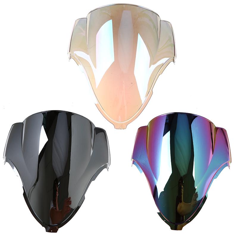 Motorcycle Windshield Double Bubble ABS Wind Deflector Multicolor Racing Wind Screen Fit for Suzuki Hayabusa GSXR1300 1996-2007