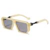 UV Protection Lightweight Comfortable Durable High Quality Retro Stylish Edgy Punk Square Shaped Female Male Sun Glasses