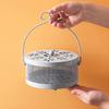 Hangings Mozzie Spirals Holder Mozzie Coiled Box with Handle and Lid For Travel