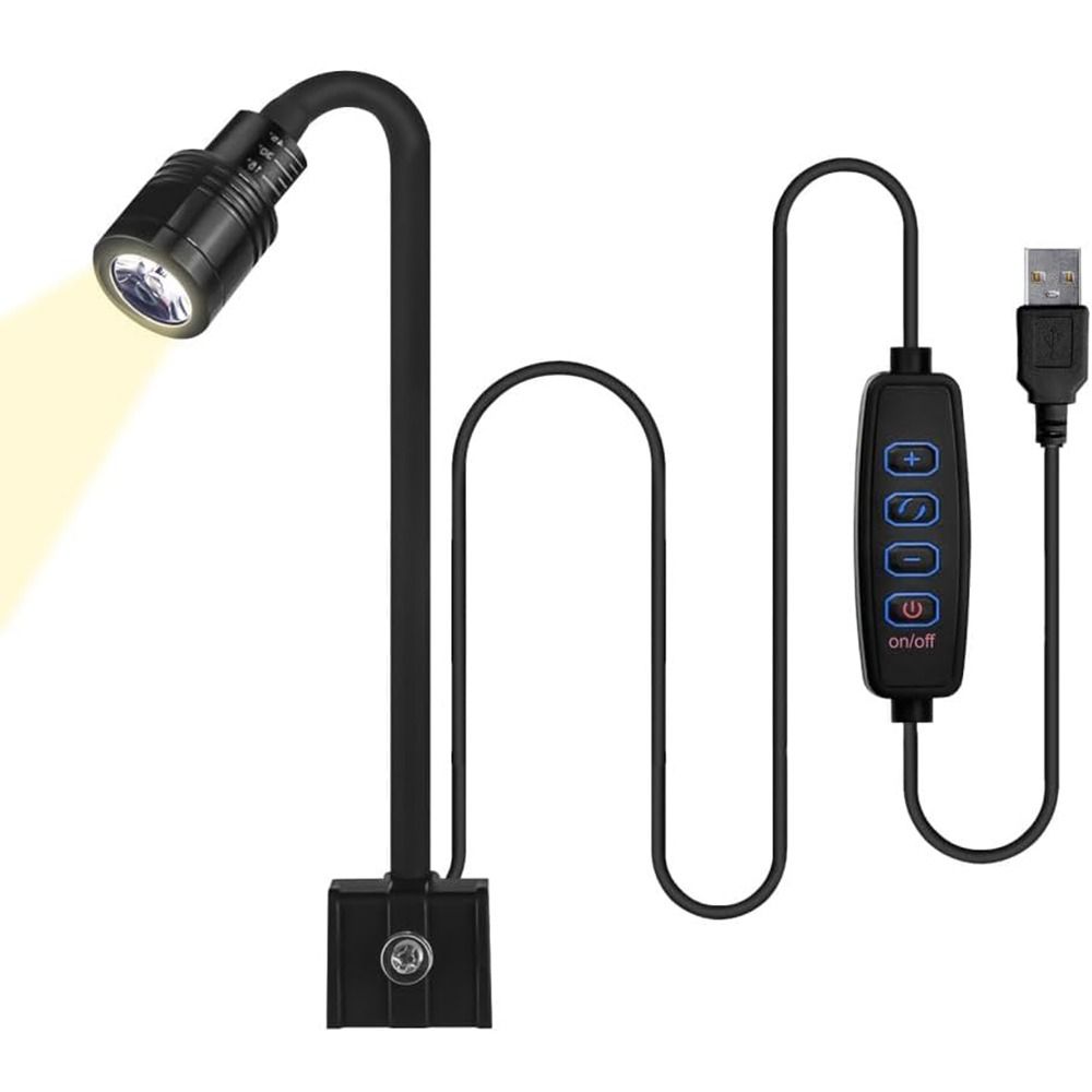 360 Degree Rotation Fish Tank Clip Lamp Waterproof LED Aquarium Plant Light  Home Decorations