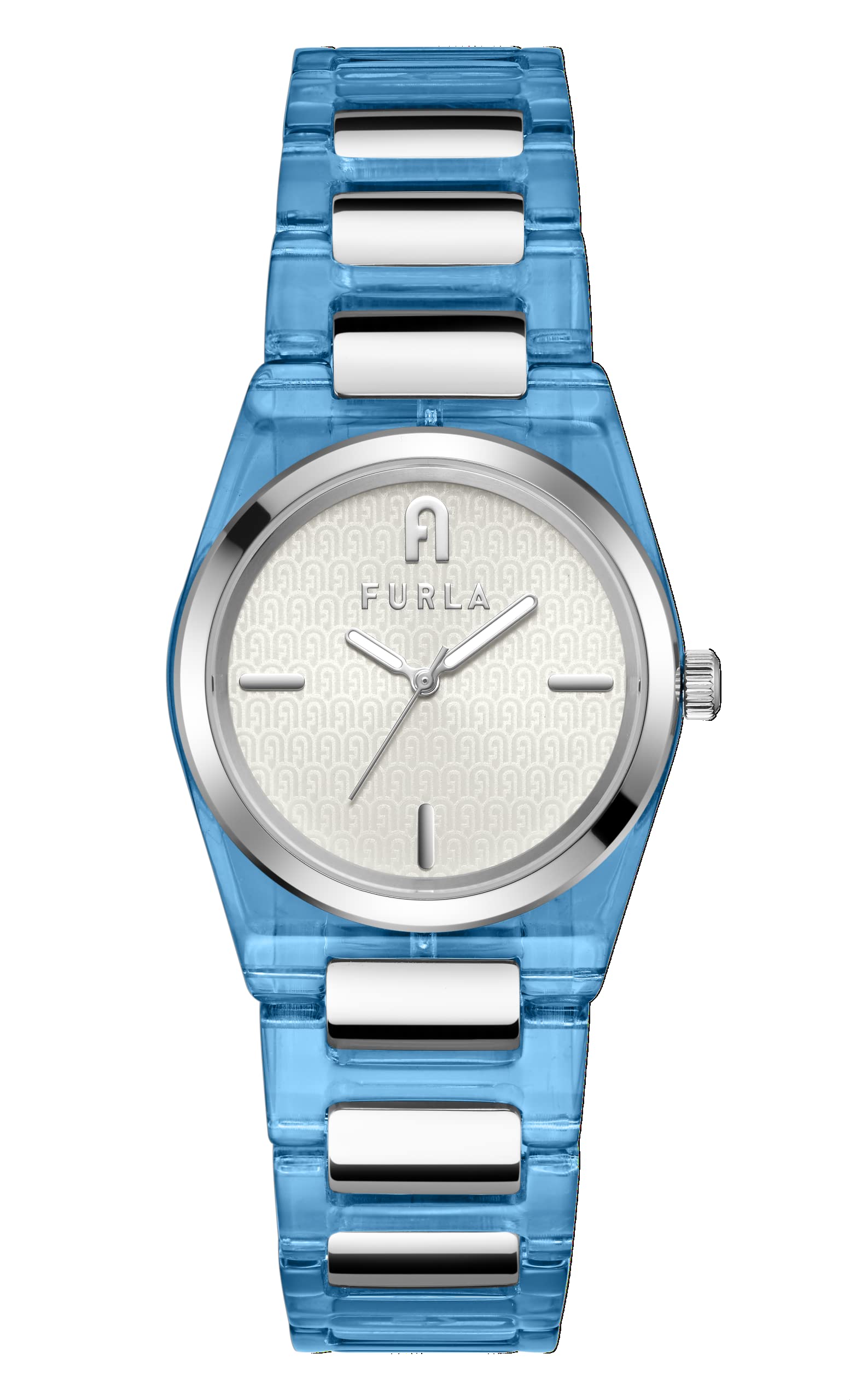 

Часы FURLA TEMPO MINI Белый циферблат Ацетат Кварцевые часы Ювелирный аксессуар WW00028007L1 Синий [Furla] 32,5 мм Женские [Товар]