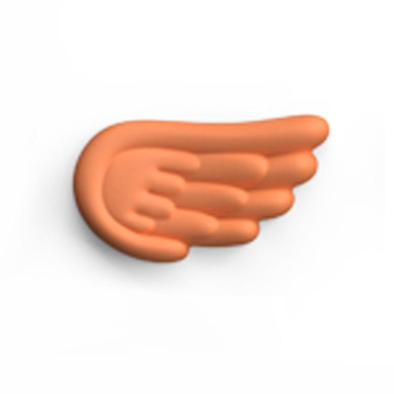 Engelsflügel-förmige Tastatur-Maus-Handgelenkauflage Flügel Memory-Schaum Anti-Rutsch-Silikon Ergonomische Handgelenkstütze Tischmatte Mauspads