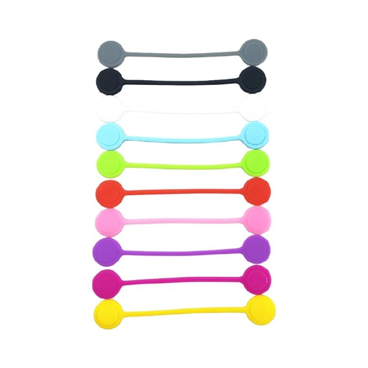 Cable Winder Cord USB Wire Tie Earphone Cable Ptotector Storage Holder Headphones Silicone Cable Organization Magnetic
