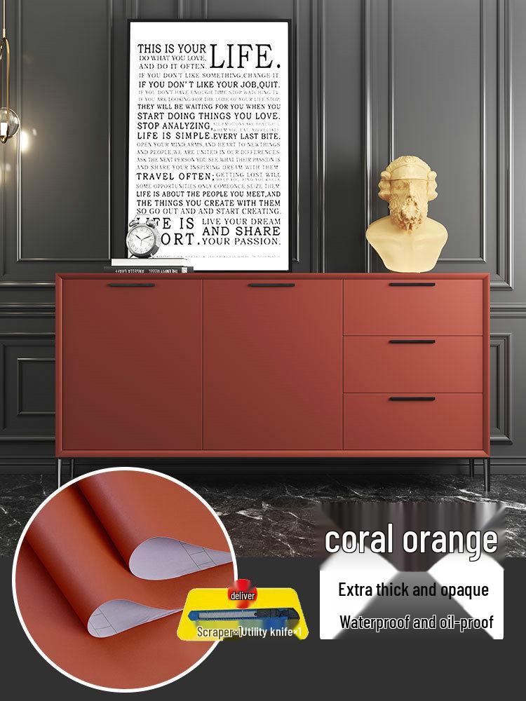 Wasserdichte selbstklebende PVC-Tapete für Schrank- und Raumrenovierung