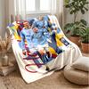 Erling Haaland Theme blanket Soft Flannel Blanket Plush Throw Blanket Cozy Sofa Bed Blanket for Home Decor