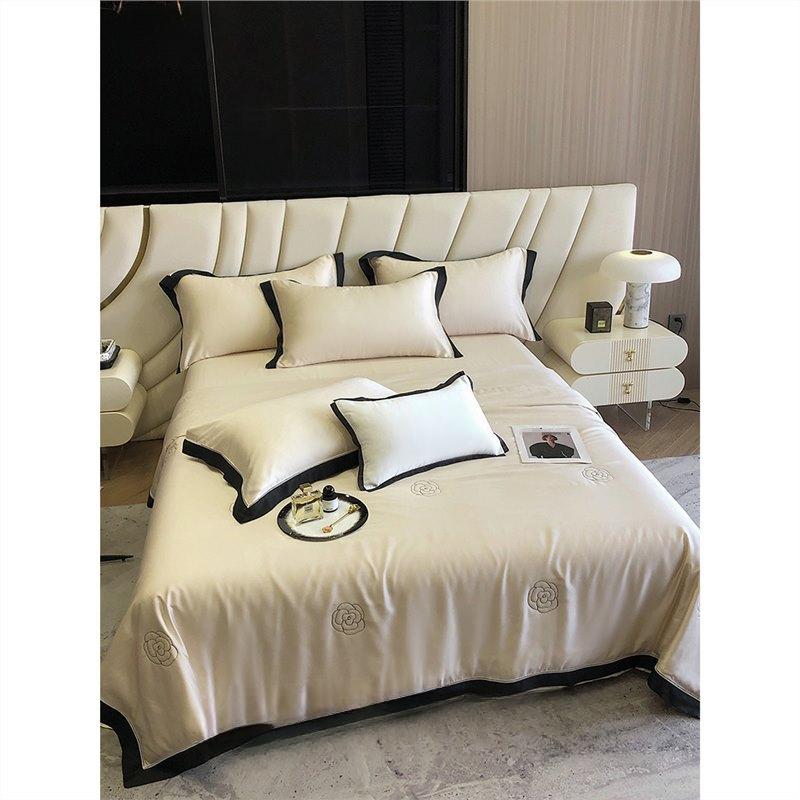 

Летнее прохладное одеяло, набор из четырех, 100 нитей Небесного шелка, прохладное ледяное шелковое летнее одеяло 200X230cm single summer quilt