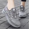 Spring Autumn Color Matching Fashion Casual Vulcanized Shoes New Breathable Mesh Lightweight Flat Walking Shoes Casual Sneaker