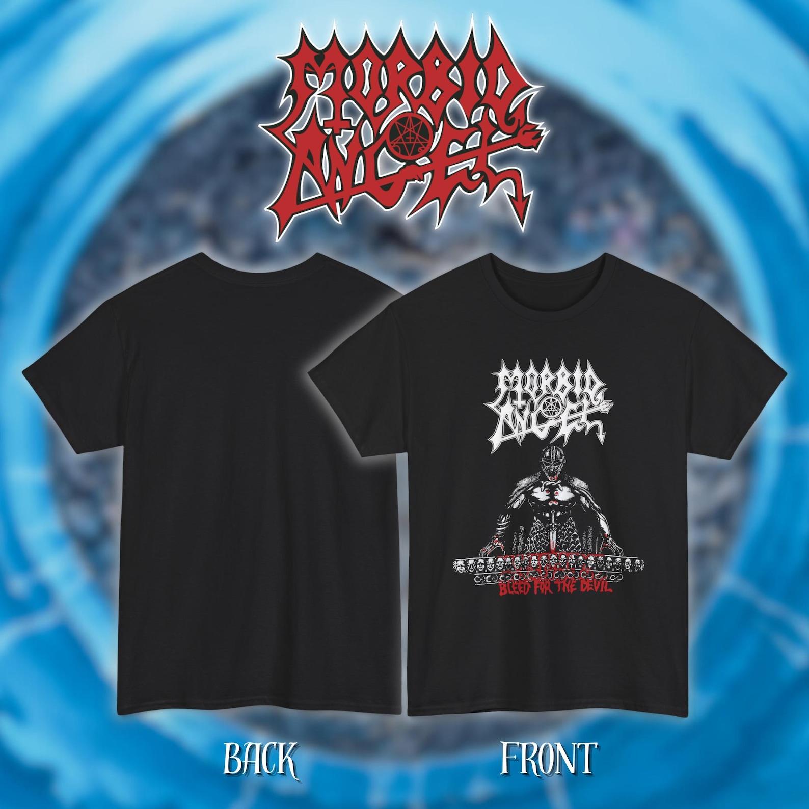 Morbid Angel - Bleed For The Devil | Gildan Heavy Cotton Tee | Size- S, M, L, XL, 2-3 XL 4XL