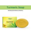 Sunny Herbals Turmeric Bath Soap Bars For Glowing Skin Deep Cleanse Exfoliating Wash For All Skin Types 75 g Pack Of 6