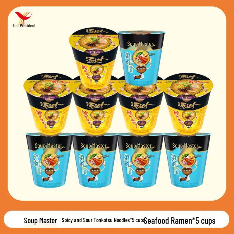 Uni-President Tang Daren Instant Cup Noodles Mixed Pack