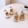 New Style Baby Single Shoes Soft-Soled Cartoon First Walkers with Squeaker for 0-2 Years Old Unisex Infants Casual Shoes