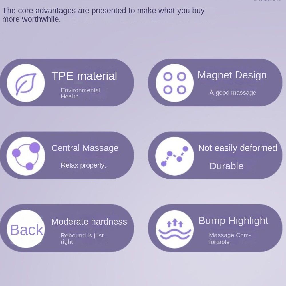 Muscle Relaxation Foot Massage Mat Pain Relief Acupressure Board Pad  Fitness Yoga Accessories