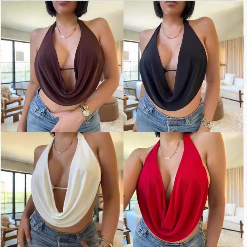 2026 new double-layer two-piece set, sexy suspender bra integrated women's clothing