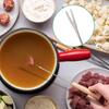 Nerezové fondue vidličky s dřevěnou rukojetí, Čokoládová vidlička, Ovocný dezert, Sada vidliček na sýrové BBQ, Špízy na horký hrnec, Kuchyňské nářadí, 6 ks