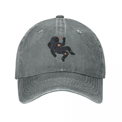 Casquettes de Baseball Espace Intérieur Chapeaux Lavés Mode Casquette Réglable d'Extérieur Streetwear Casquette de Baseball Chapeau Cowboy pour Hommes Femmes