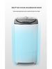 Compact Large-Capacity Spin Dryer for Quick Dehydration - Perfect for Rental Rooms