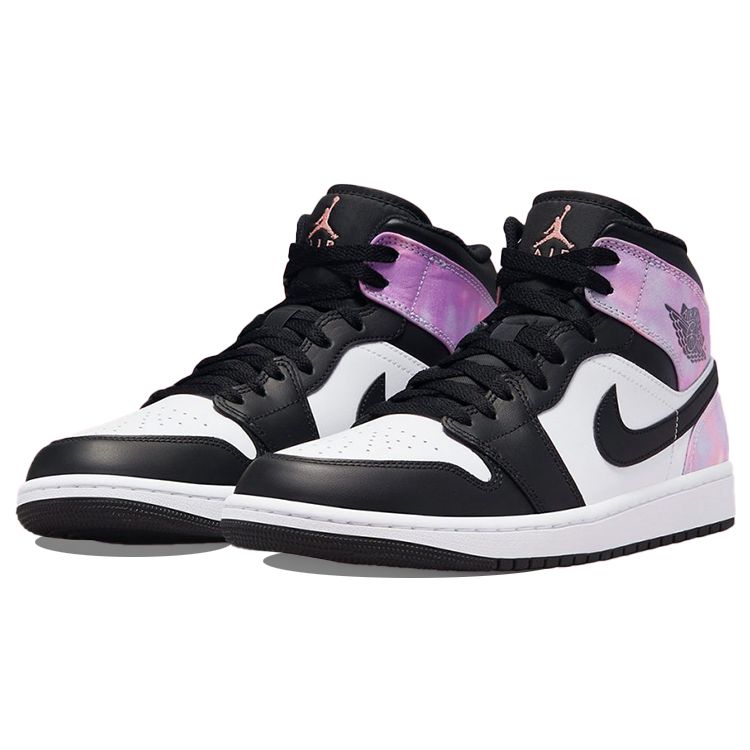 Air Jordan 1 Mid SE Zen Master Men Sneakers White Black Bleached-Coral DM1200-001