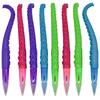 Maydahui Stylish Octopus Antenna Ballpoint Pen Black Set of 8 Cute Ocean Octopus Stationery Cute Student Gift Oil-Based