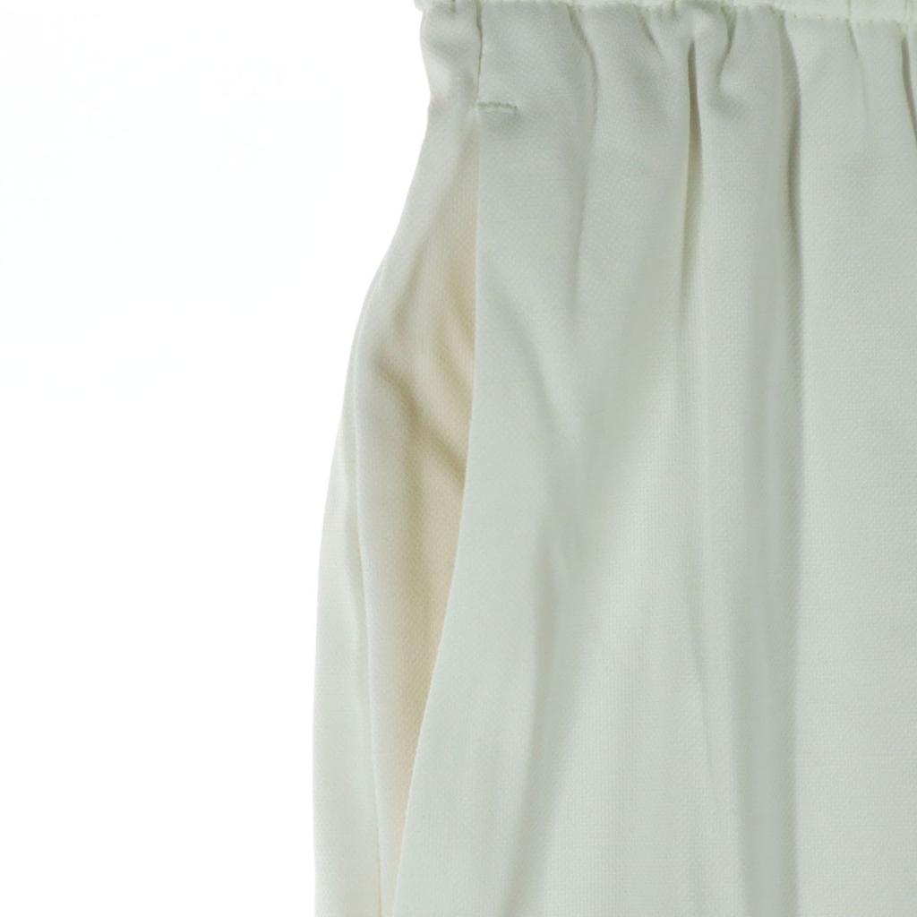 PLST Linen Blend Flare pants XL White system Women Used