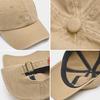 New Cotton Embroidery Letters Baseball Cap for Women Solid Color Adjustable Sunshade Hat Outdoor Hip Hop Sports Peaked Caps