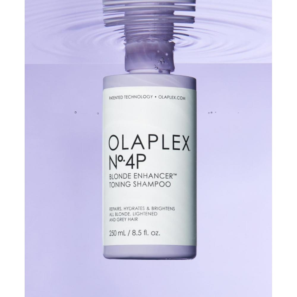 Olaplex No.4p Blonde Enhancer Toning Shampoo 250ml FREE