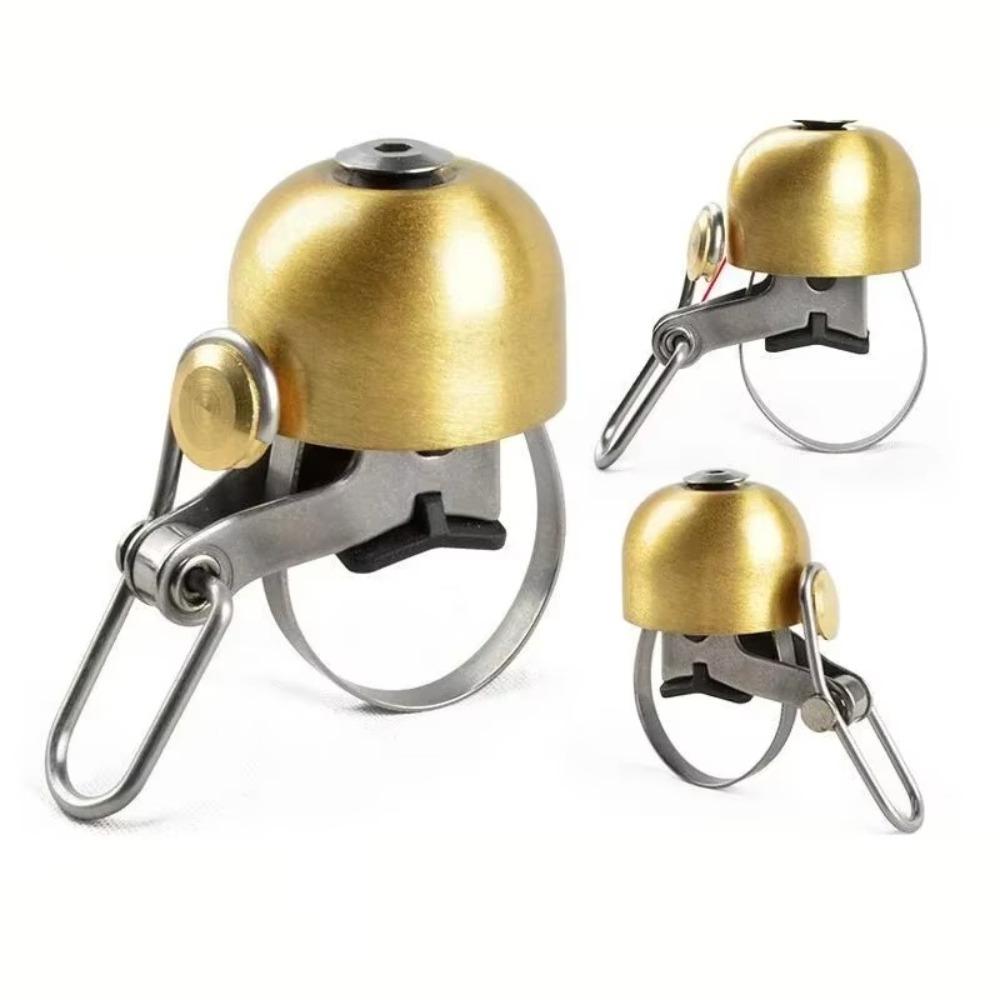 Cycling Equipment Bicycle Brass Bell Riding Safety Vintage Brass Bell  Dead Flying Bike