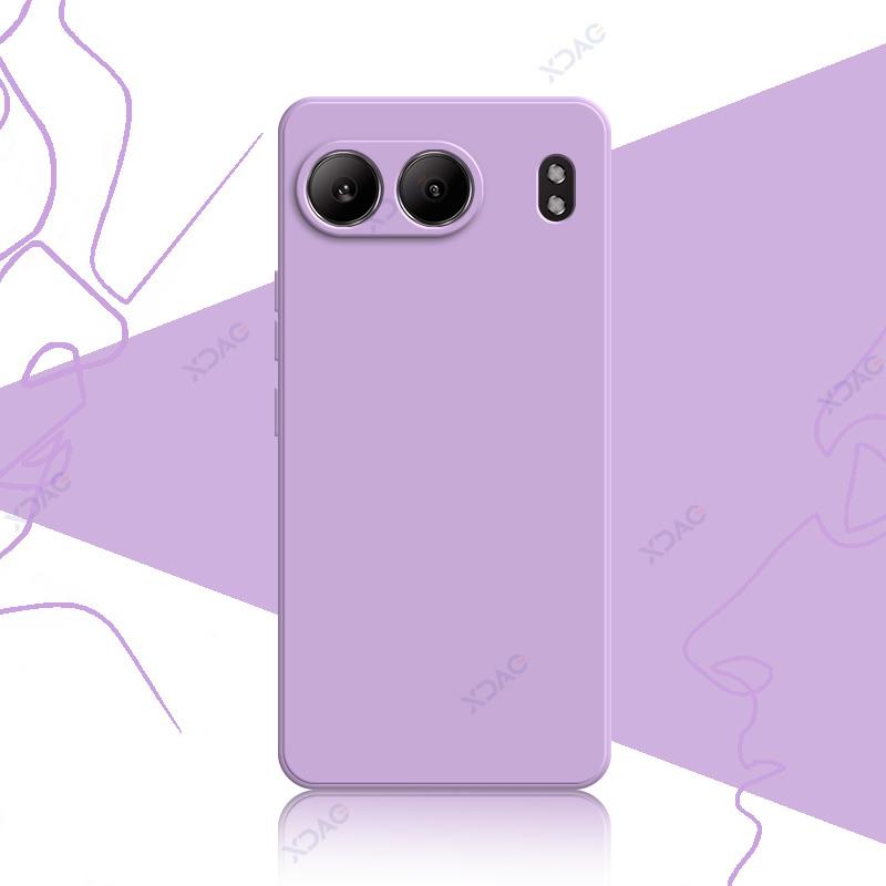 

Роскошные чехлы для OnePlus Nord 4 One Plus Nord4 5G 6,74 Мягкий квадратный жидкий силиконовый защитный чехол для телефона Водонепроницаемый чехол OnePlus Nord 4 5G фиолетовый