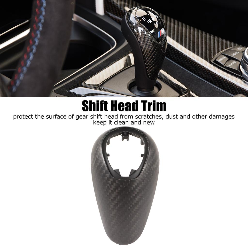 Gr   Knob Cov  Carbon   Decorative    Hd Trim Replacement for M2 F87 M4 F82 M3 F80 M5 F90