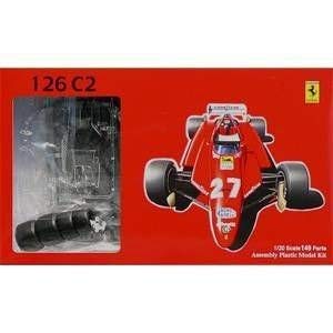 Fujimi Model 1/20 Grand Prix Series GPSP1 Ferrari 126C2 1982 San Marino Skeleton