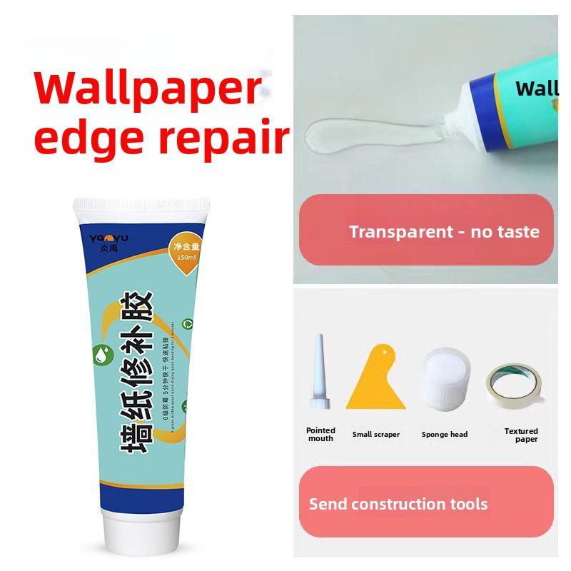Wallpaper Glue Repair Wallpaper Glutinous Rice Glue Paste Warped Edge Repair Special Wallpaper Free Adjustment Household Glue