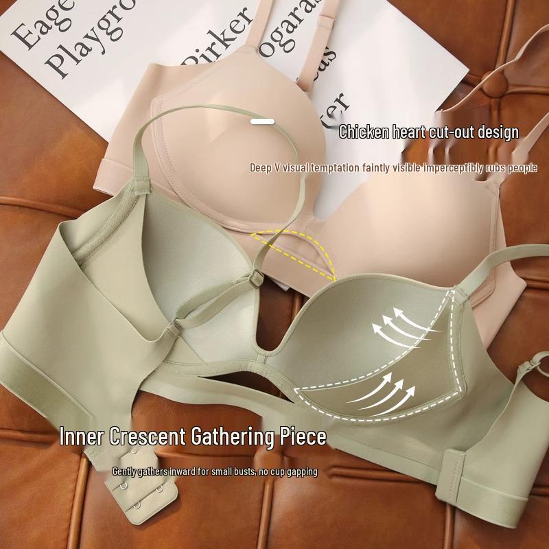 Women's Seamless Push-Up Bra - Enhances, Supports, Anti-Sag, No Underwire, Sexy & Lightweight for Summer