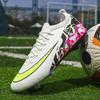 New Men Soccer Shoes Training Sneakers Football Boots Drop Shipping Futsal Long Spikes Cleats Original Match Ultralight Indoor for daily use