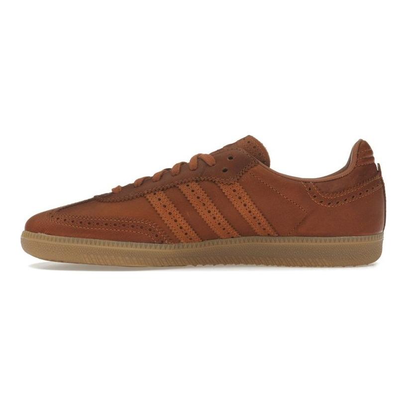 adidas Samba OG Brogue Pack - Dust Rust Unisex Sneakers Brown Gum JI3232