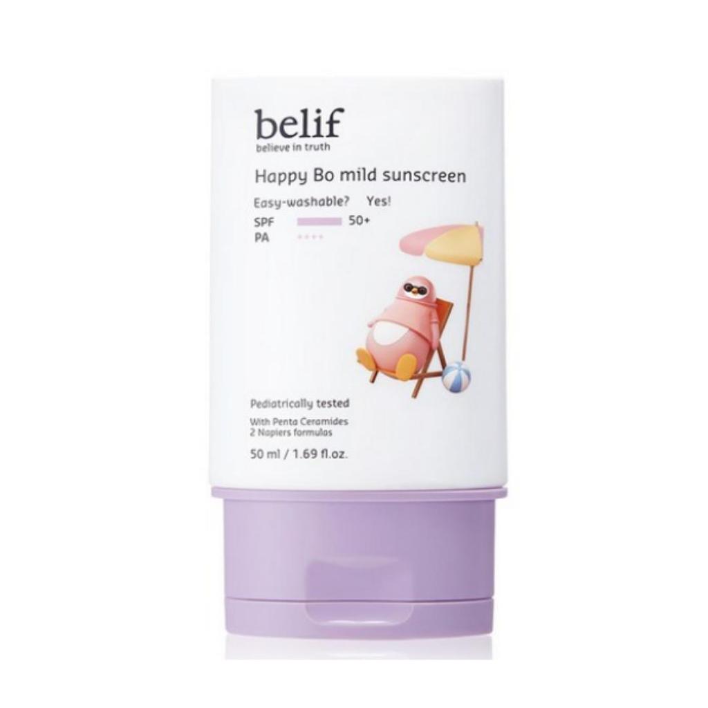 belif Happy Bo Mild Sunscreen for Babies — SPF50+ PA++++ — 50 Ml — 1 Unit