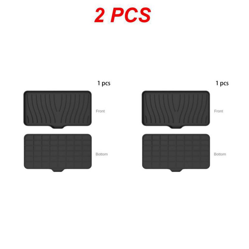 Self Draining Soap Bar Holder Silicone Kitchen Sink Soap Dish Sponge Tray Counter Caddy Organizer for Dish Soap Dispenser