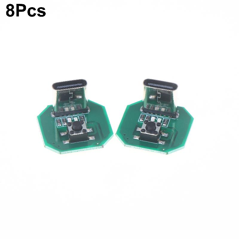 2/4/6/8Pcs Flashlight Driver Board For Diy Of Integrated Charging And Discharging Module For 10W Led