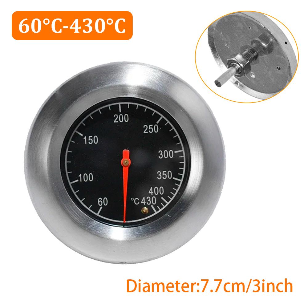 

Мгновенный термометр для духовки для кухни, домашней выпечки, бытовой кулинарии, измеритель температуры 60-430 градусов Цельсия, термометр для барбекю, коптильни, гриля