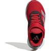 Adidas Faito EL Kids Sneakers Unisex Boys Girls 17-25.5cm Better Scarlet/Silver Metallic/Core Black Size 20.0 Cm