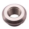 4× 3/8" Npt Female Aluminum Weld On Flange Fitting Bung