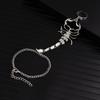 Sweet and Cool Spicy Girl Exaggerated Diamond Set, Scorpion 3D Finger Bracelet, Serpentine Arm Ring, Leg Chain, Body Chain