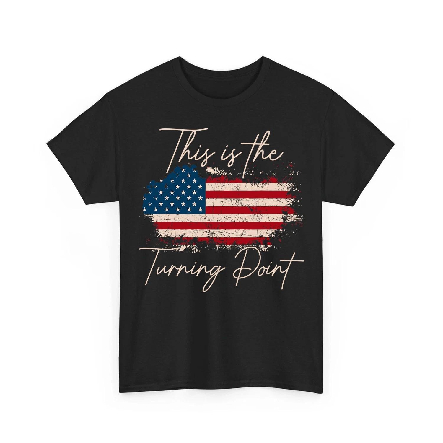 Charlie Kirk Shirt, Turning Point Forever 1993-2025 United In Christ Tee, RIP S