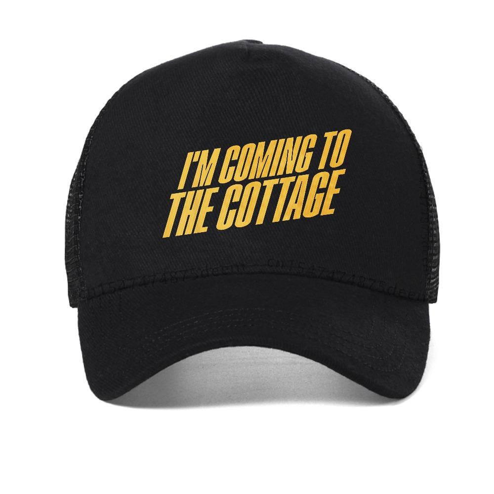 Ich komme zum Ferienhaus Baseballkappe Sommer Verstellbar Hip-Hop Hut Mode Herren Damen Outdoor Sport Sonnenschutzmützen Snapback Hüte