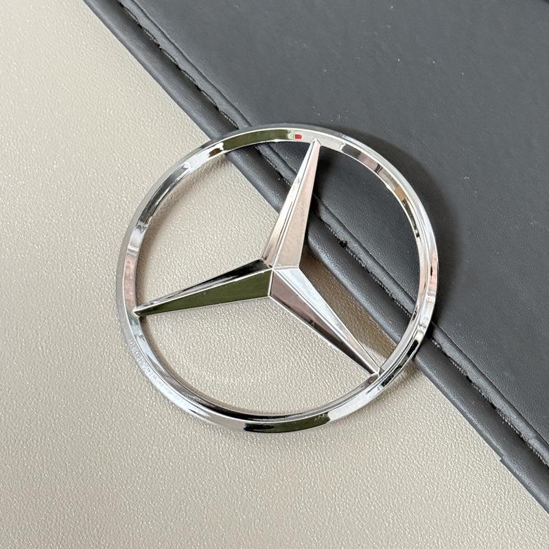 

Mercedes Engine Hood and Trunk Emblem Stickers - 9cm & 7cm