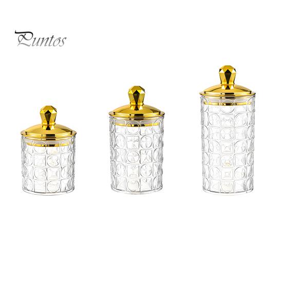 

3 шт. банки для хранения продуктов с герметичными крышками, прозрачный дизайн без BPA, широко используемый набор пищевых контейнеров для орехов, печенья, муки B прозрачный