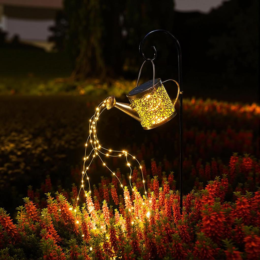 JYL TS/015,Solar Watering Can Light Waterproof Outdoor Lawn Lamp for Garden Landscape and Patio Ornament